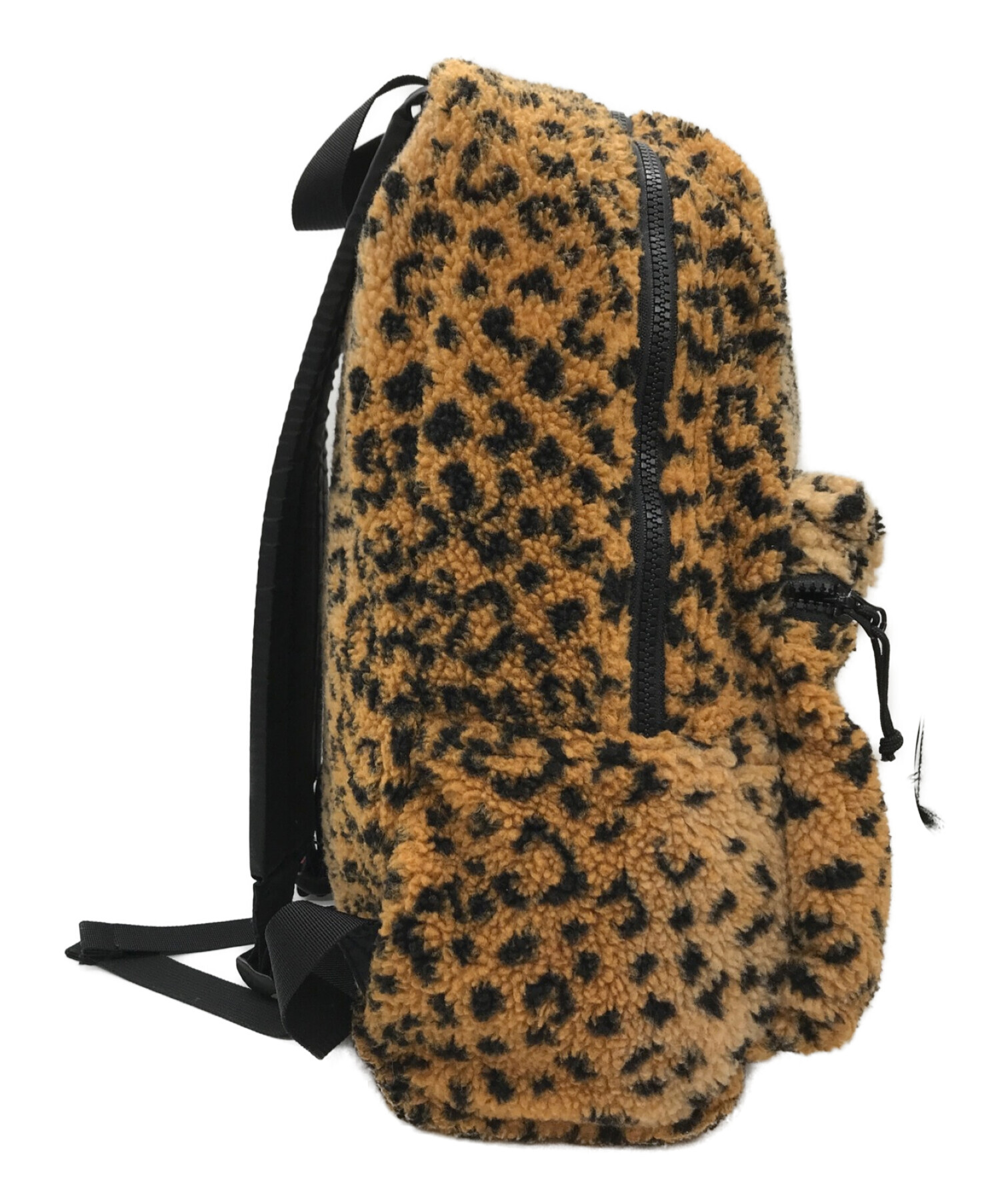 新品 17AW Supreme Leopard Fleece Backpack
