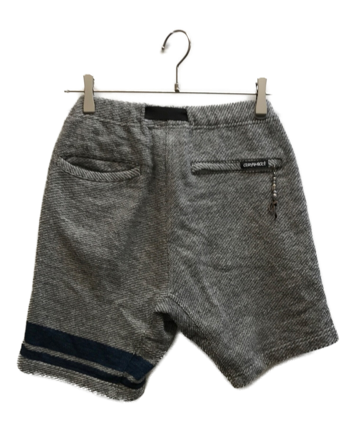 603) GRAMICCI 別注 REMIRELIEF INDIGO SHORTS インディゴ ショーツ ショートパンツ L スター ビーズ グラミチ  レミレリーフ - メンズファッション