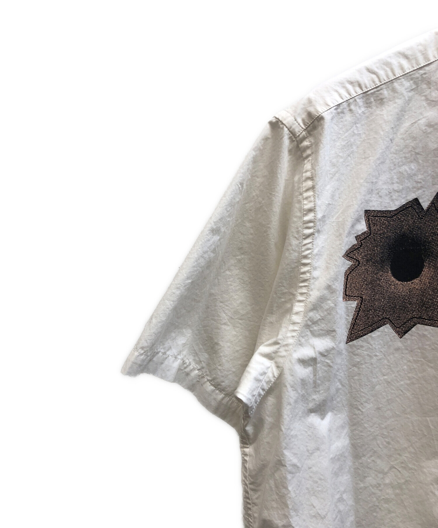 SUPREME (シュプリーム) 22SS Nate Lowman S/S Shirt ホワイト サイズ:XL