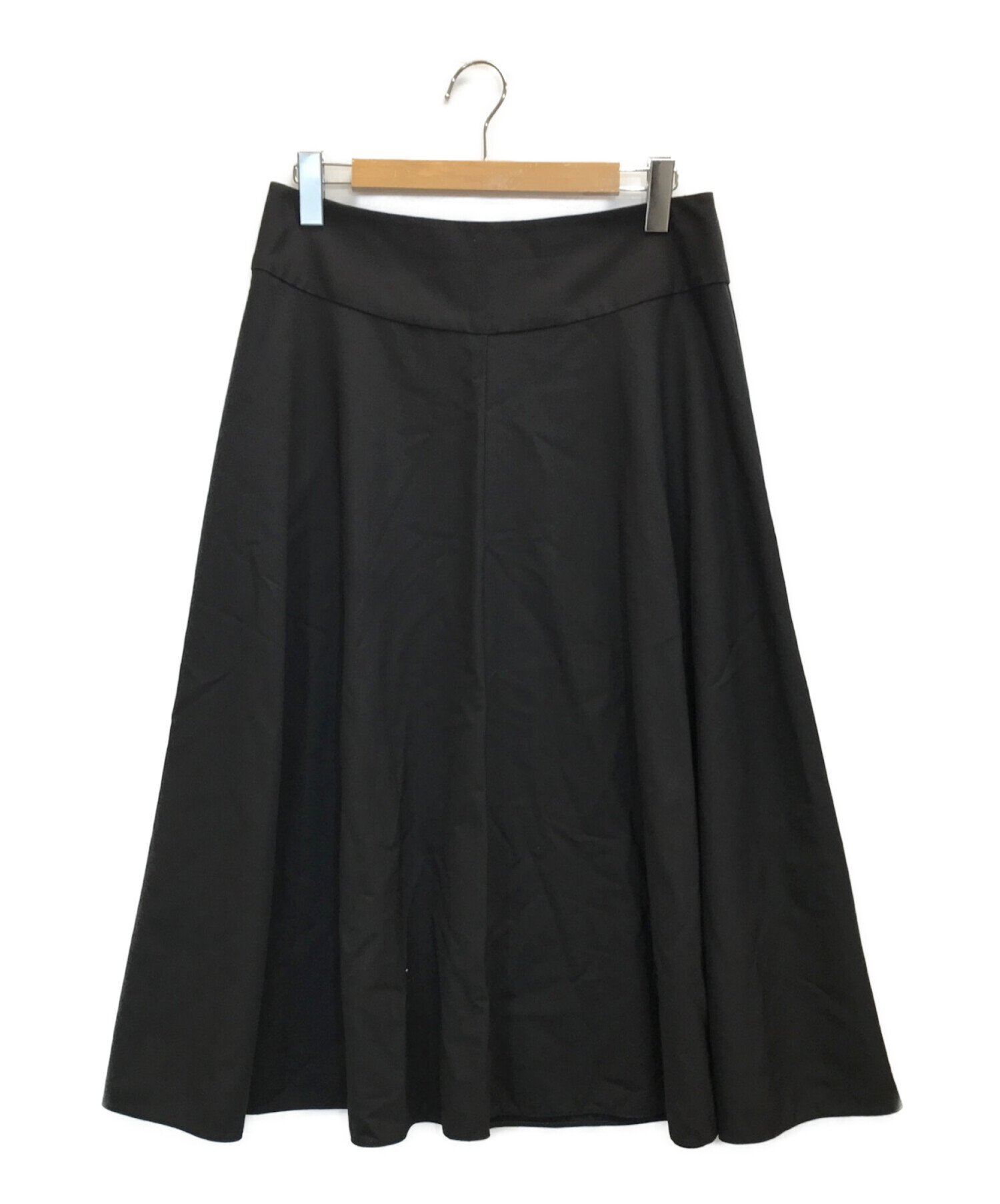 JIL SANDER スカート ブラック サイズ36 - ひざ丈スカート