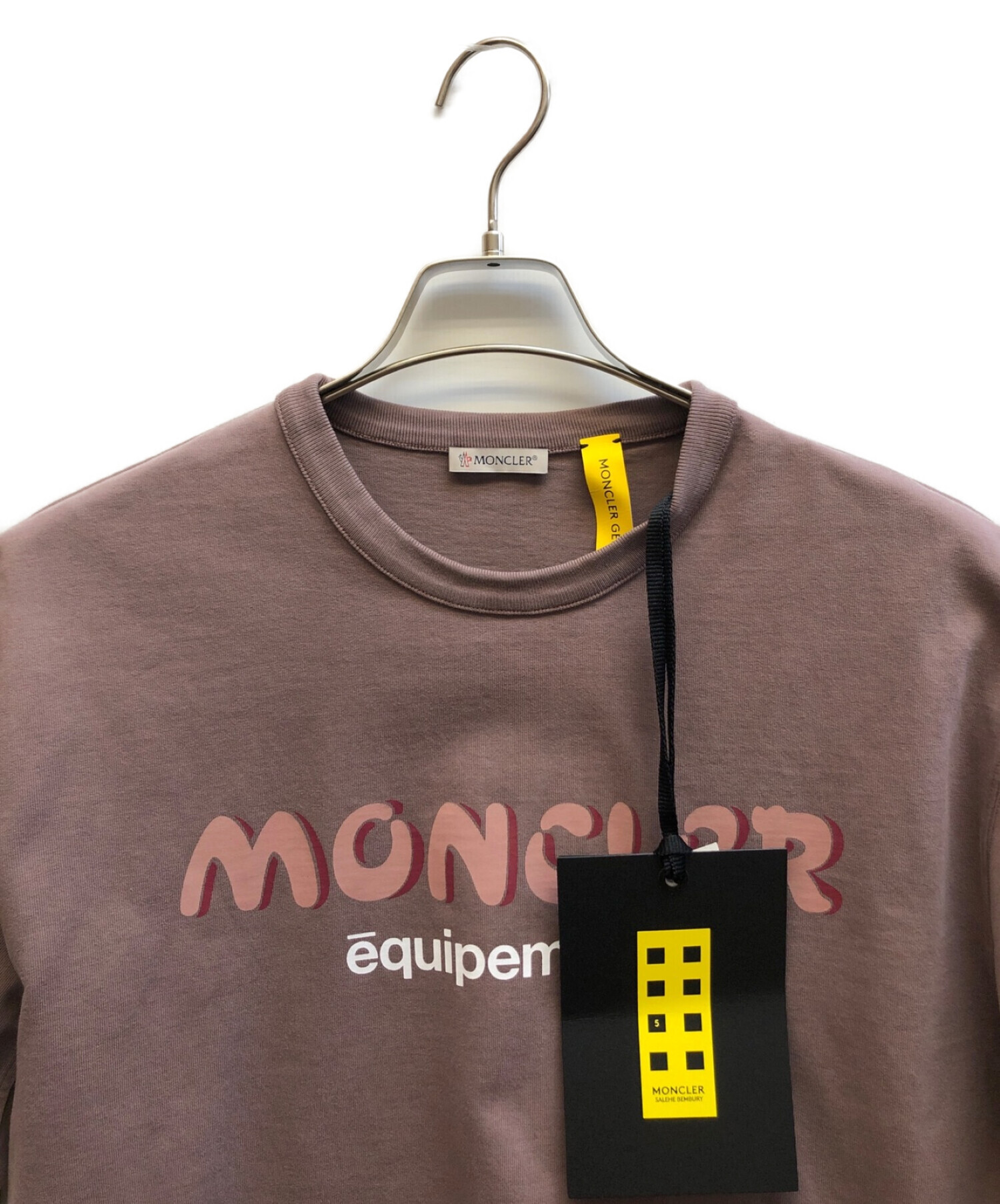 中古・古着通販】MONCLER (モンクレール) SS T-SHIRT ブラウン サイズ ...