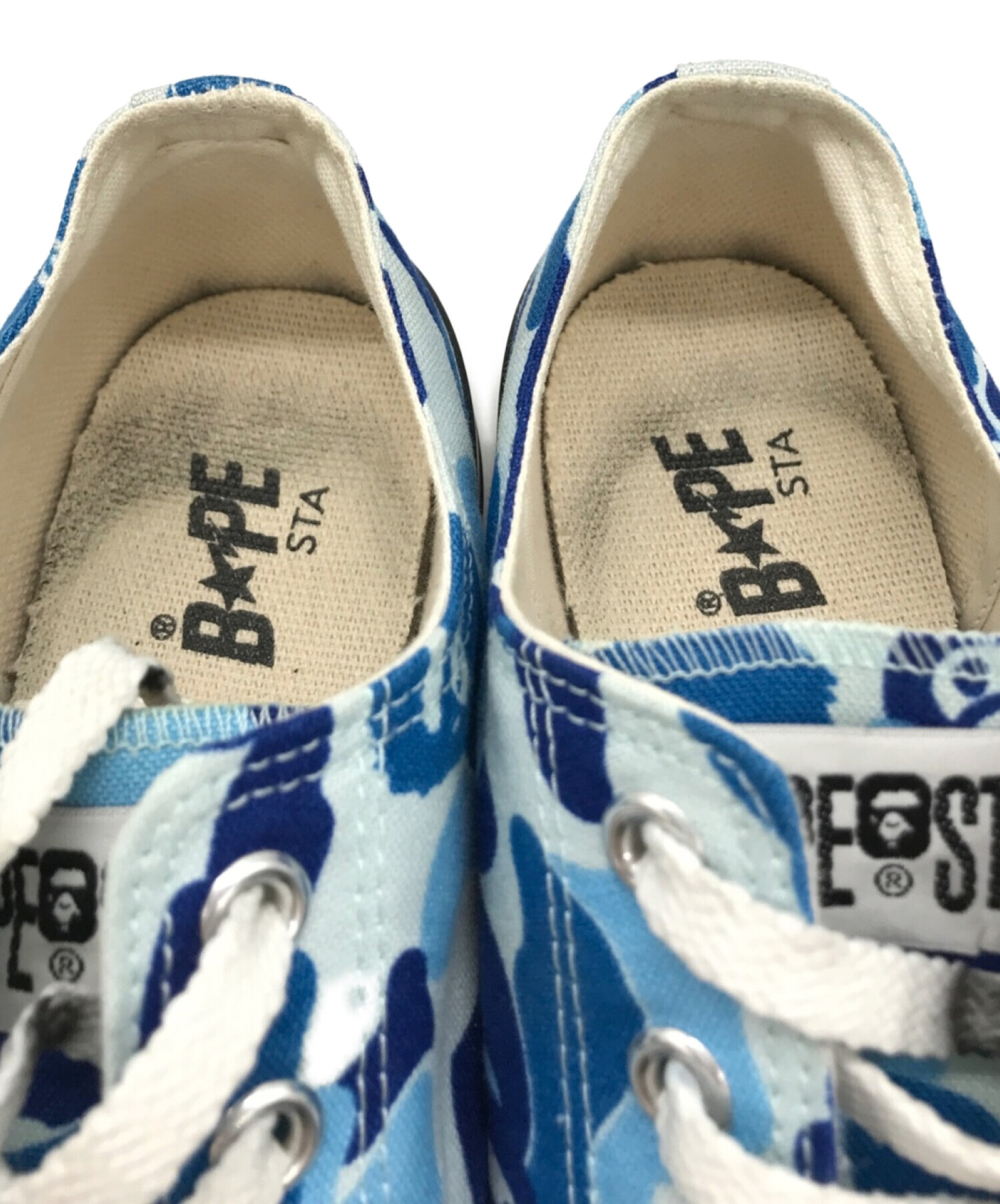 中古・古着通販】BAPESTA (ベイプスタ) ローカットスニーカー ブルー