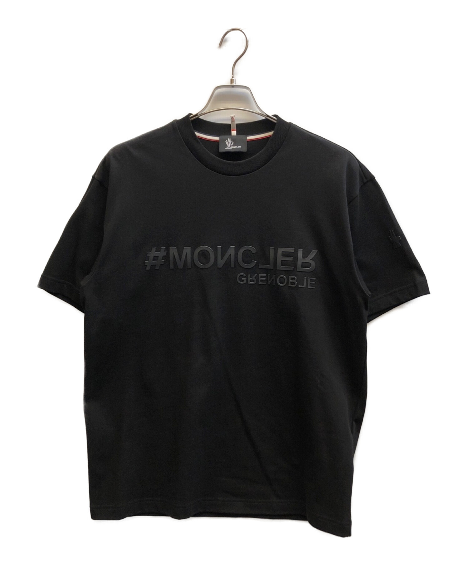 MONCLER (モンクレール) Moncler Grenoble ロゴ Tシャツ ブラック サイズ:M 未使用品
