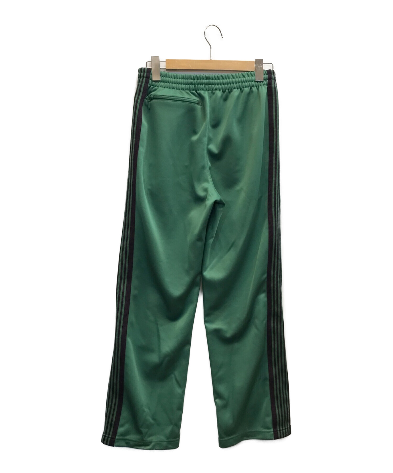 Needles (ニードルズ) 23SS Narrow Track Pant - Poly Smooth ナロートラックパンツ グリーン サイズ:XS