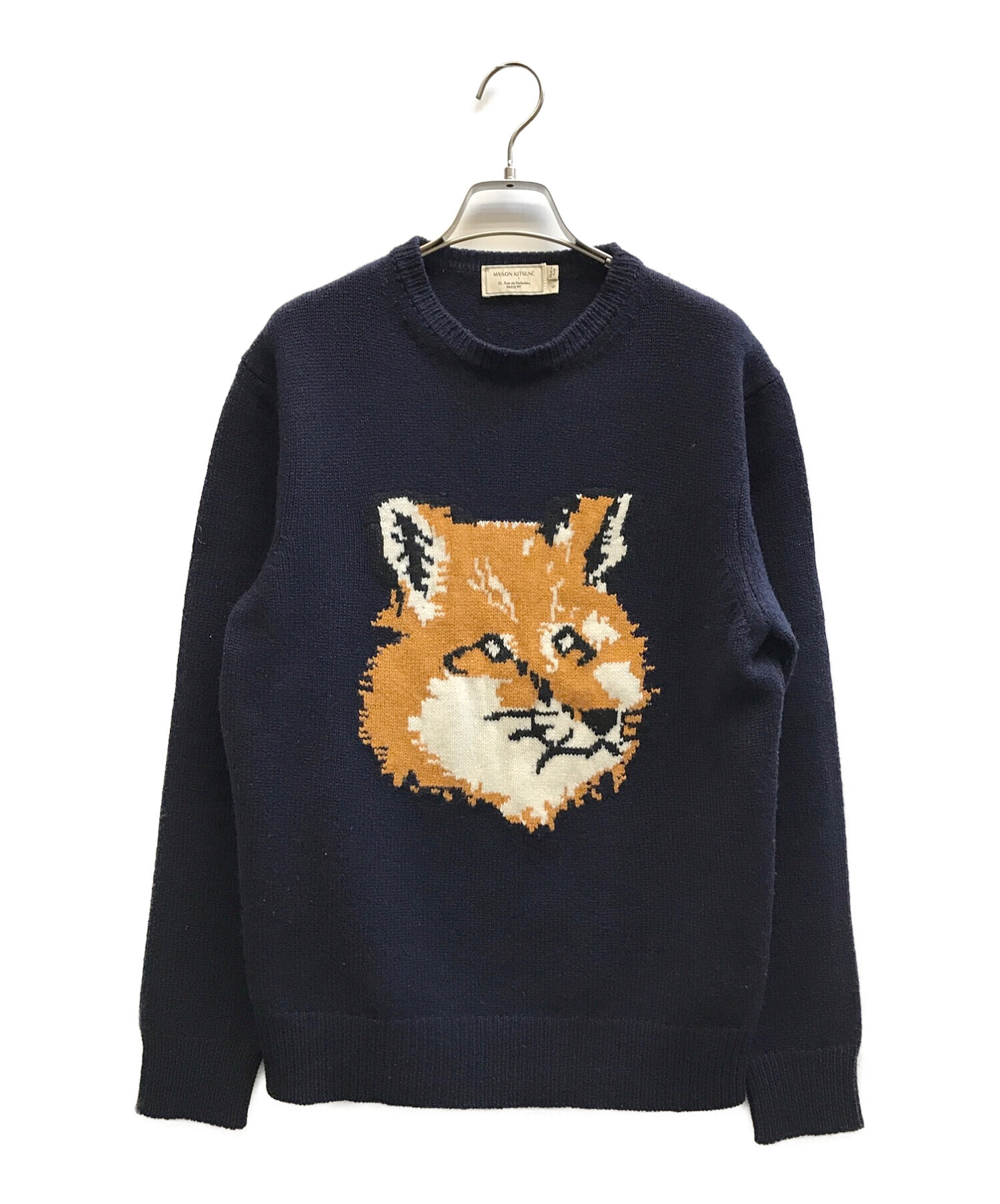 中古・古着通販】maison kitsune (メゾンキツネ) フォックスヘッドプル