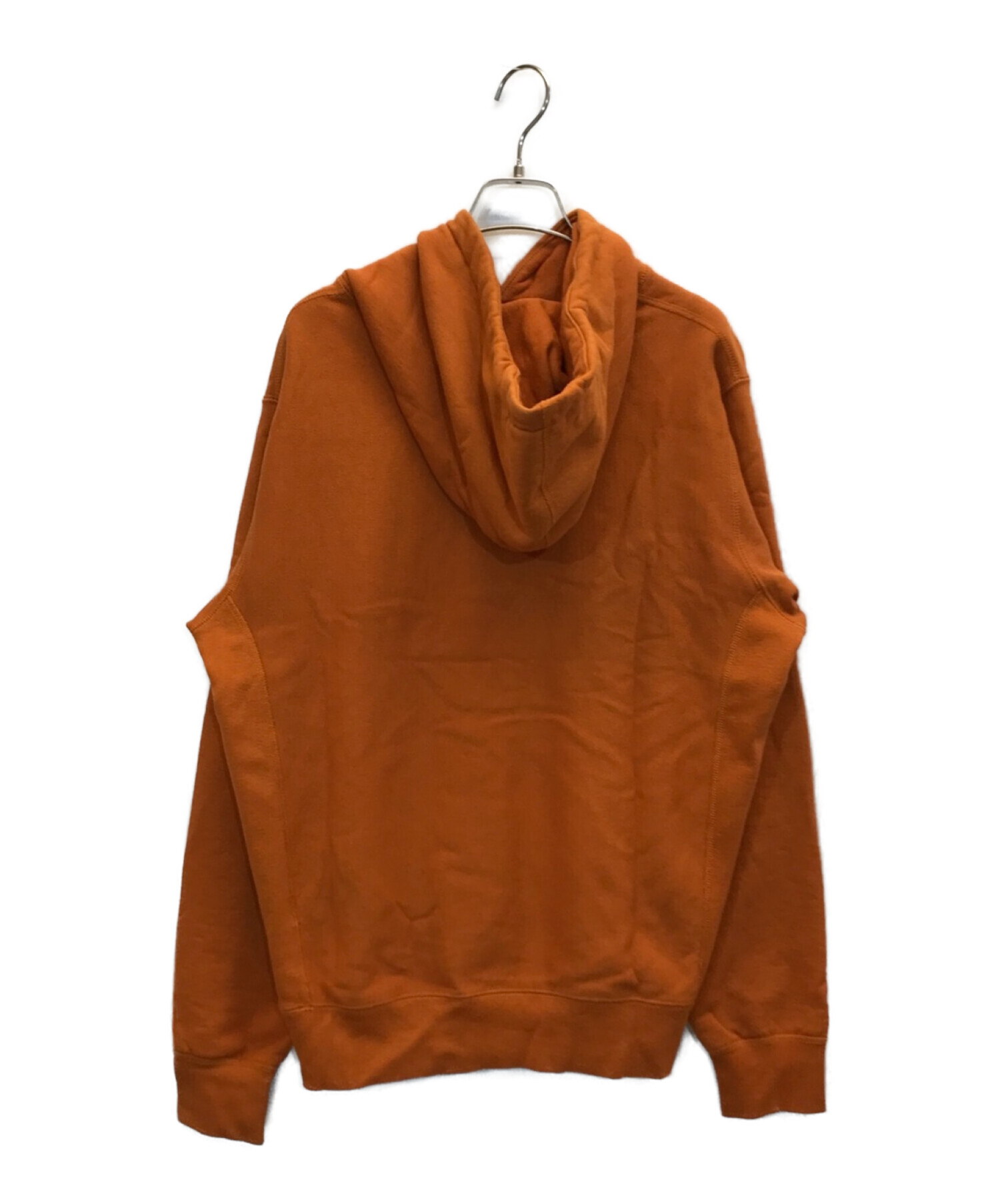SUPREME (シュプリーム) 18SS Gonz Logo Hooded Sweatshirt　マークゴンザレス 刺繍ロゴパーカー ブラウン  サイズ:M
