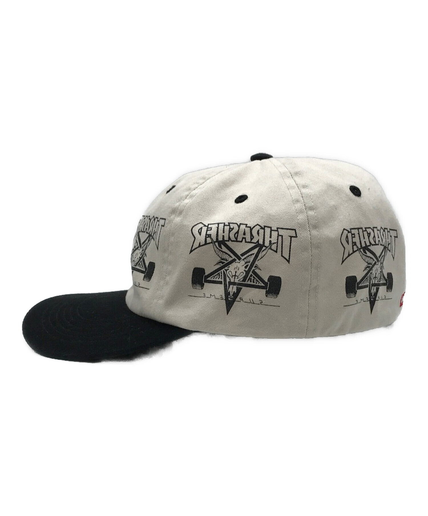 SUPREME (シュプリーム) THRASHER (スラッシャー) 21AW 6-PANEL CAP　6パネルキャップ ホワイト