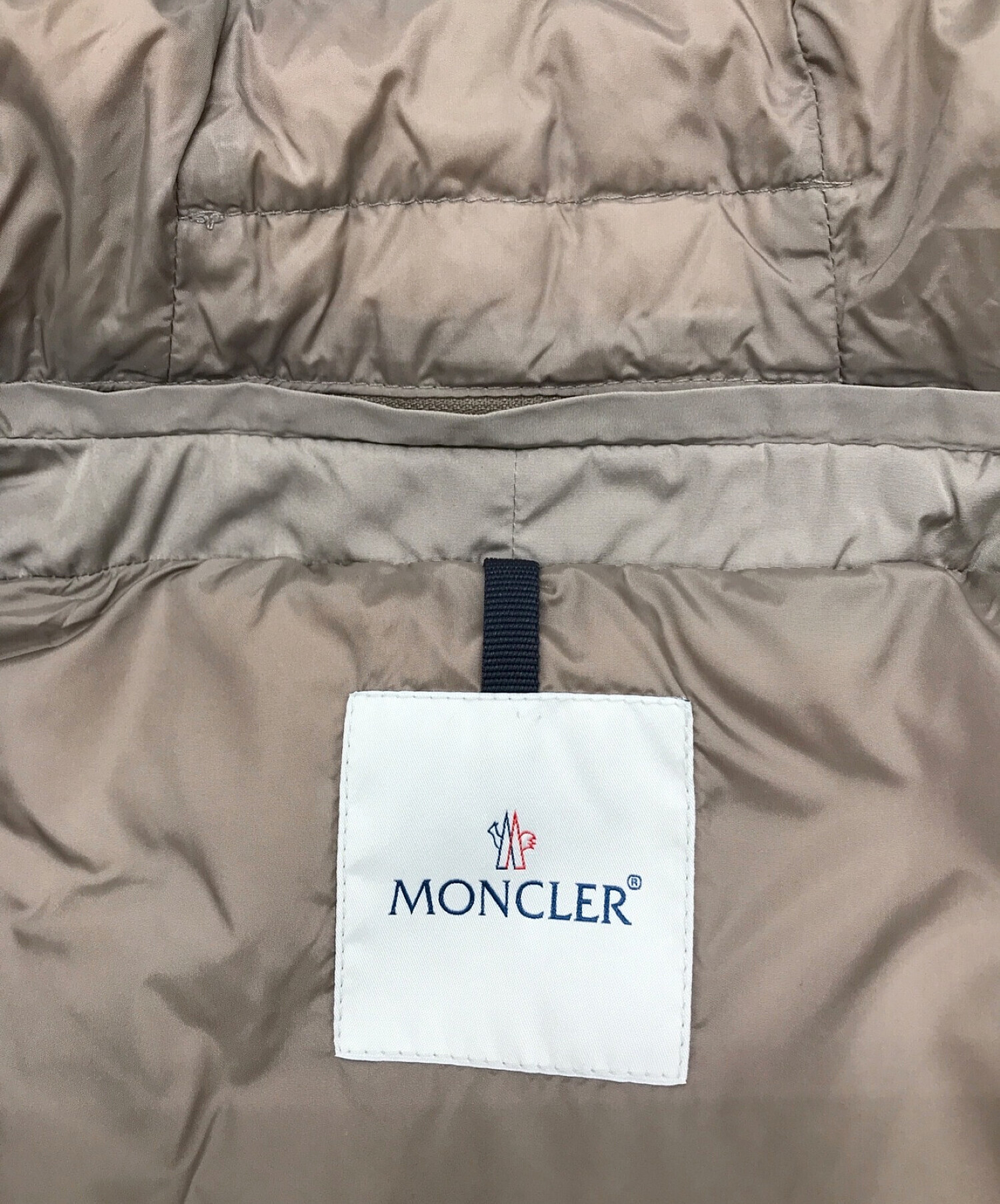 中古・古着通販】MONCLER (モンクレール) NIM ダウンコート ベージュ