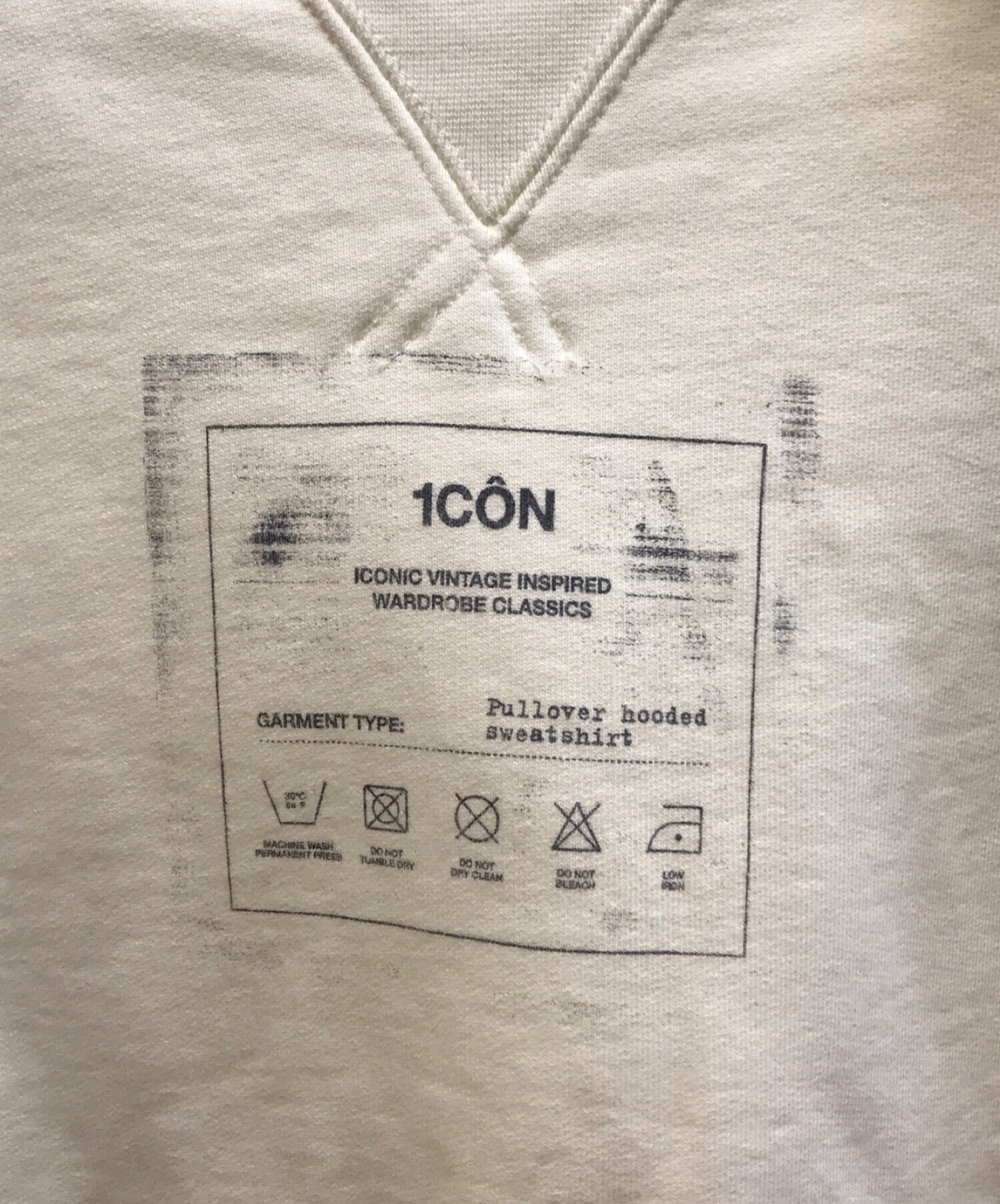 Maison Margiela 10 (メゾンマルジェラ) 21SS 1CON Hoody Hoodie ホワイト サイズ:48