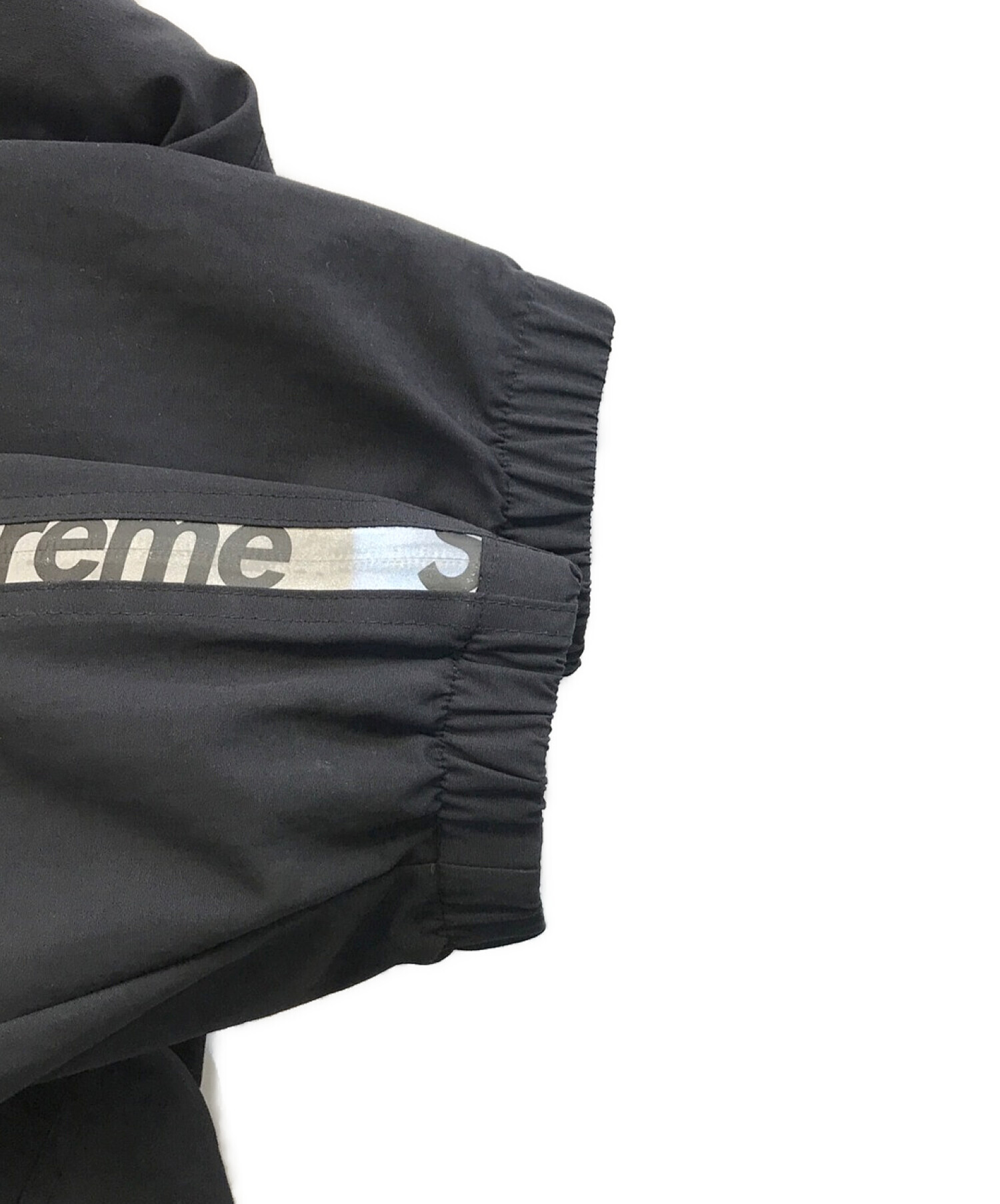SUPREME (シュプリーム) 21SS Reflective Zip Hooded Jacket リフレクティブジップフーディージャケット  ブラック サイズ:M