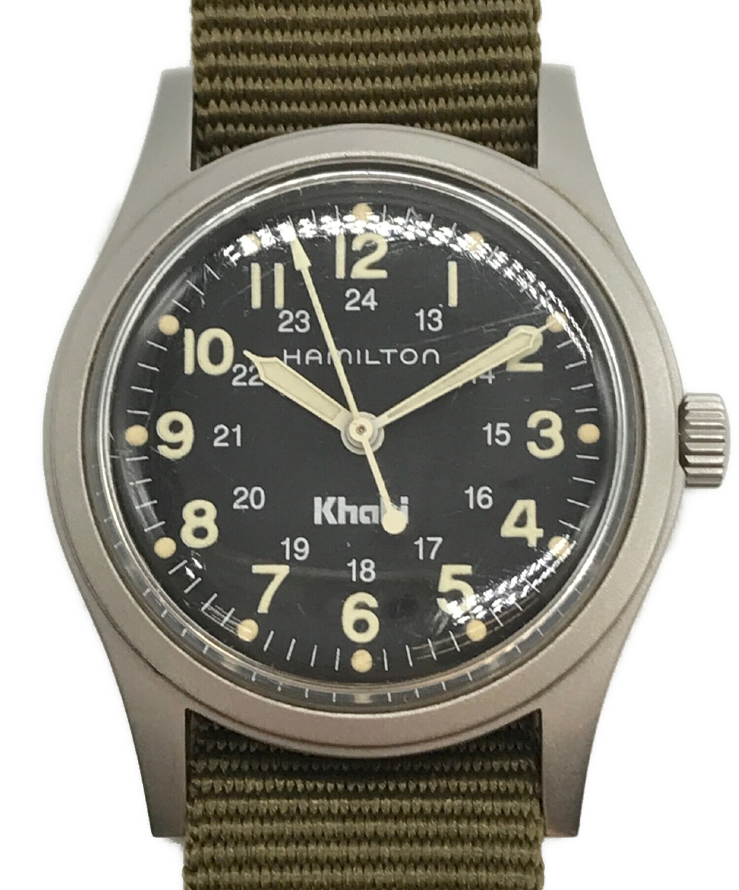 中古・古着通販】HAMILTON (ハミルトン) 自動巻き腕時計 Khaki Nature