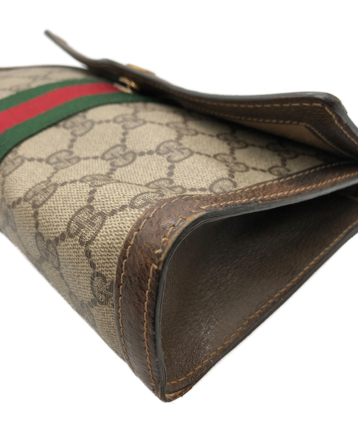 中古・古着通販】GUCCI (グッチ) シェリーライン ヴィンテージクラッチ