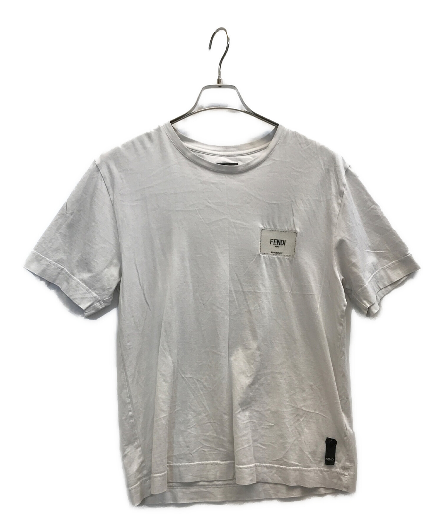 中古・古着通販】FENDI (フェンディ) Tシャツ ホワイト サイズ:XS 