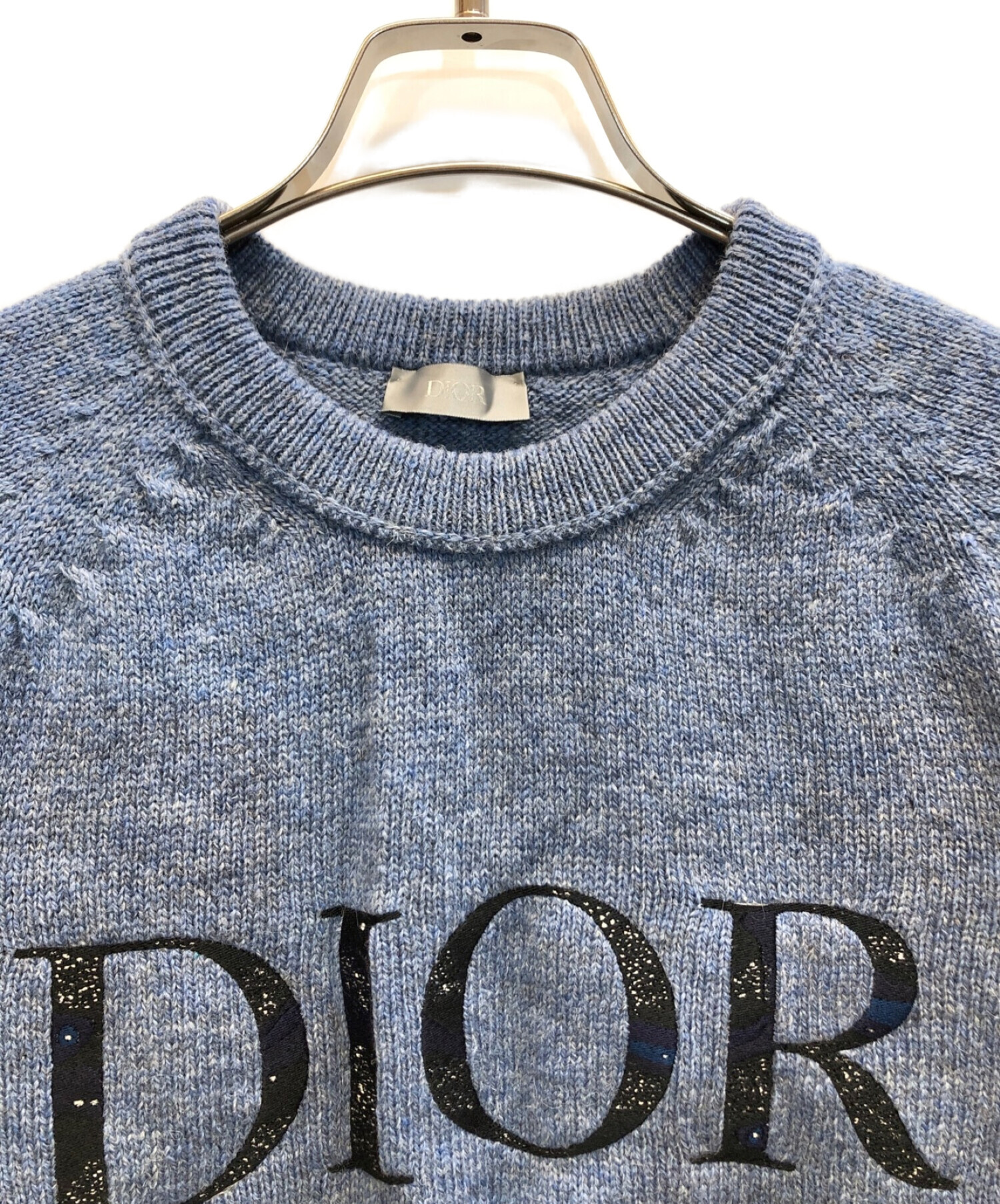 サイズメンズL⭐︎新品未使用⭐︎ Dior ディオールオム　セーター　メタル刺繍入り　L