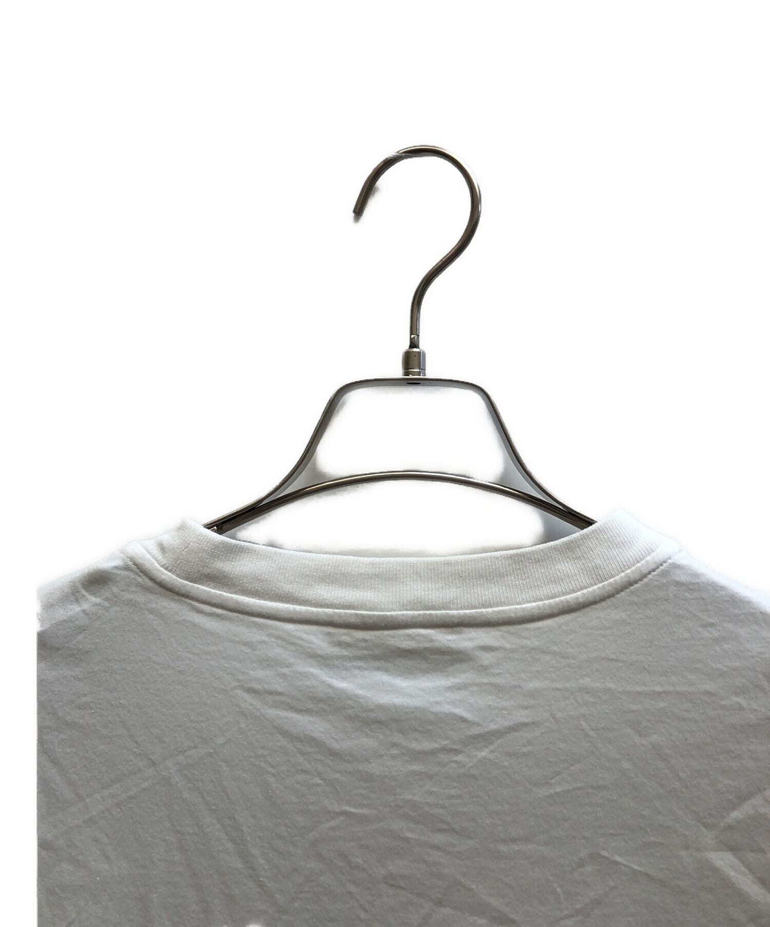 PRADA (プラダ) 三角ロゴTシャツ ホワイト サイズ:M
