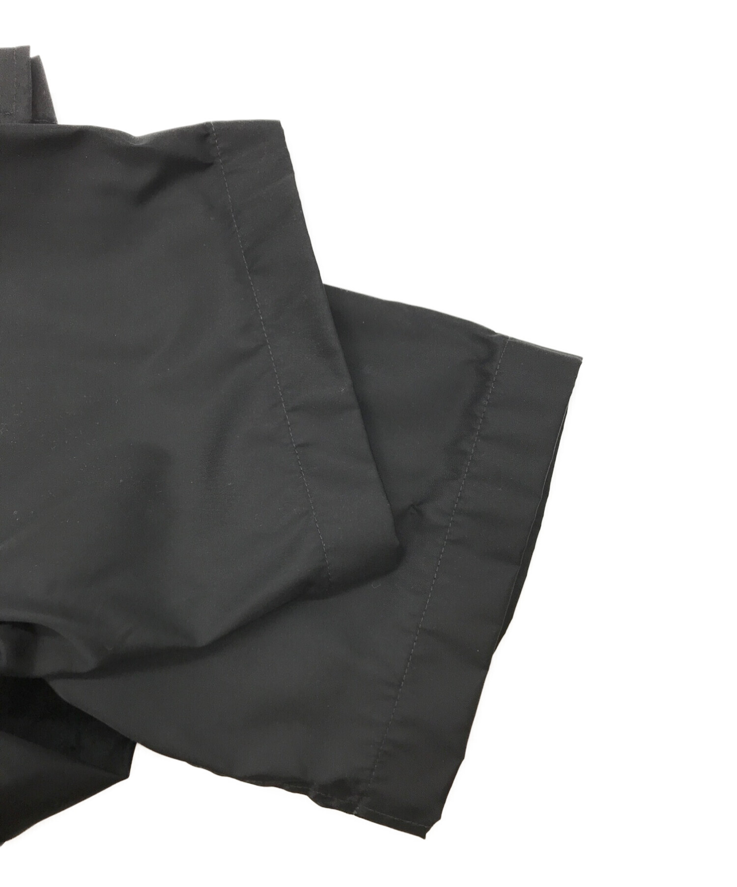 PRADA (プラダ) Re Nylon オープンカラーシャツ ブラック サイズ:38
