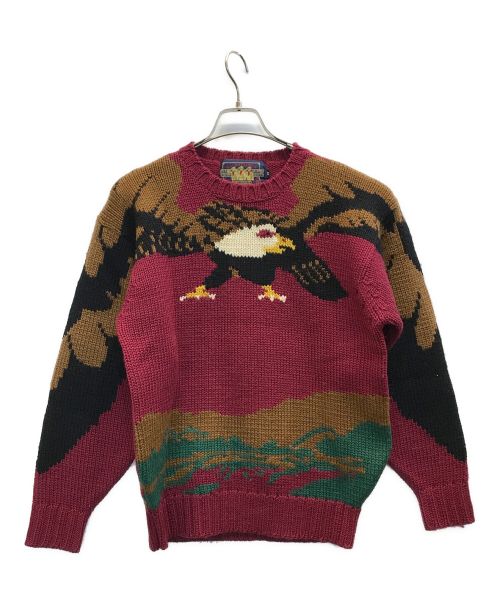 【中古・古着通販】RALPH LAUREN (ラルフローレン) 総柄ニット