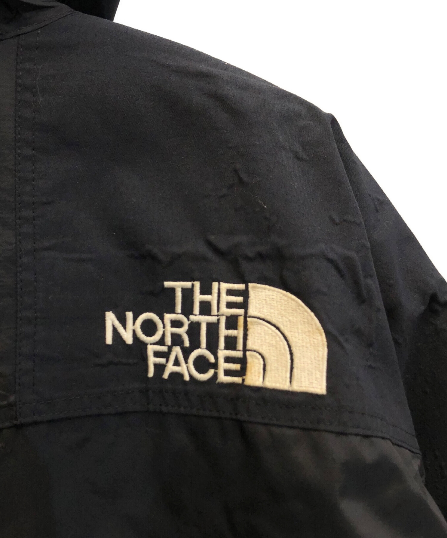 【人気】00s THE NORTH FACE  GORE-TEX 刺繍ロゴマウンテンパーカー