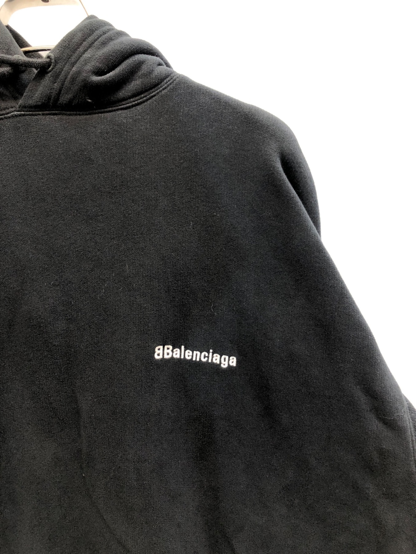 中古・古着通販】BALENCIAGA (バレンシアガ) 20AW ロゴ刺繍パーカー