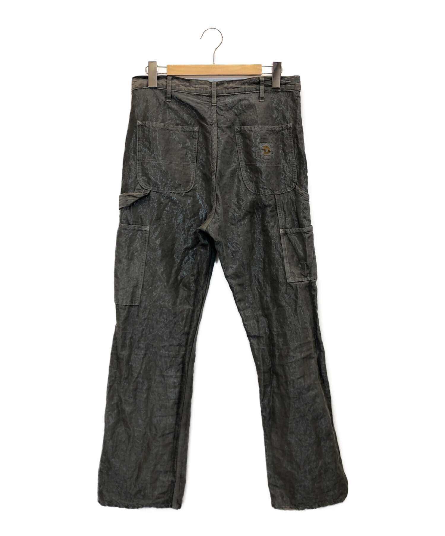 doublet (ダブレット) PIGMENT DYEING PANTS グレー サイズ:M