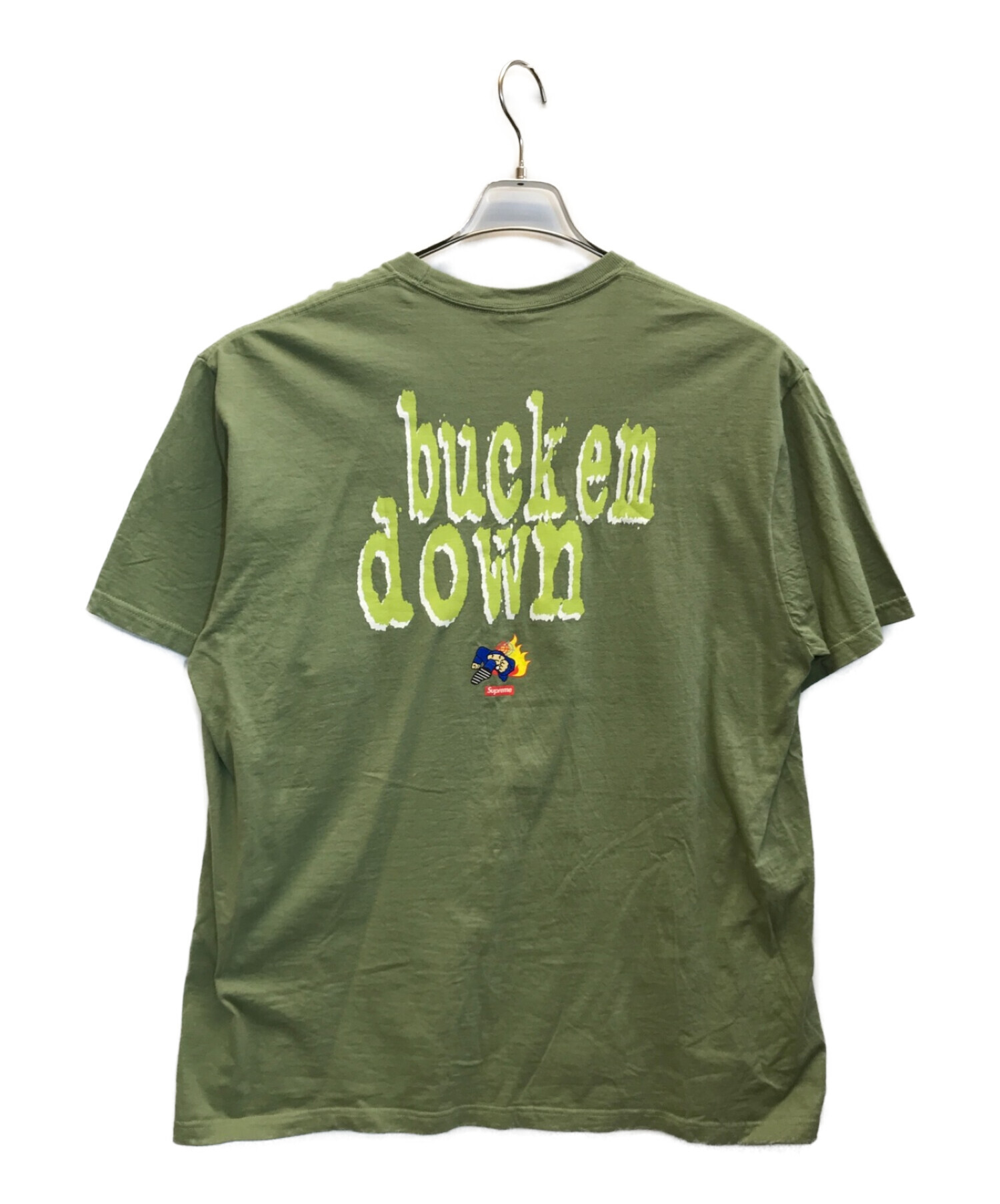 SUPREME (シュプリーム) 22AW Duck Down Music Enta Da Stage Tee カーキ サイズ:XL