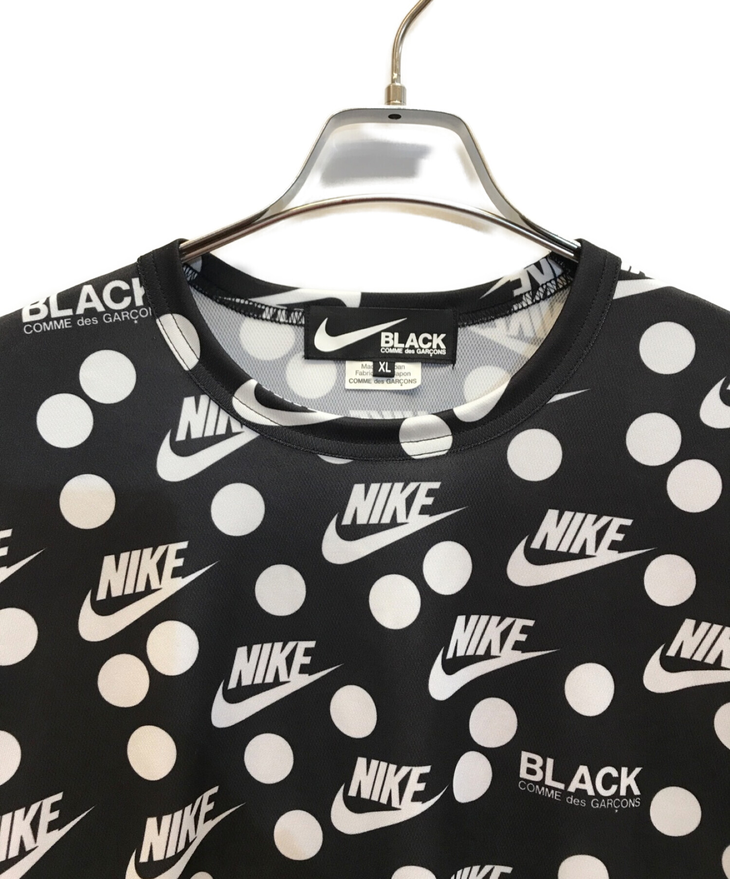 コム・デ・ギャルソンblack nikeコラボTシャツ XLトップス ...