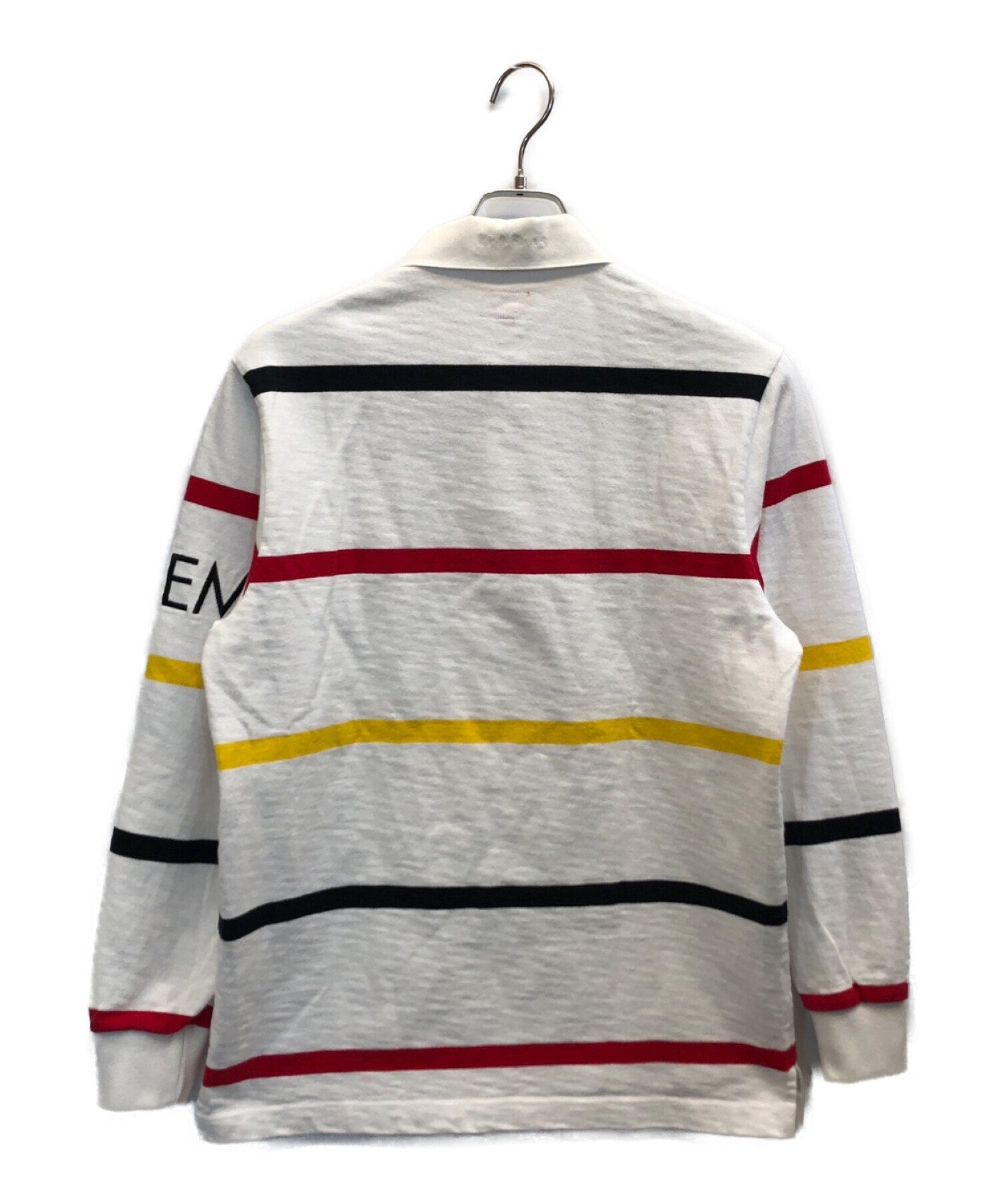 中古・古着通販】SUPREME (シュプリーム) 16AW Striped Rugby ホワイト