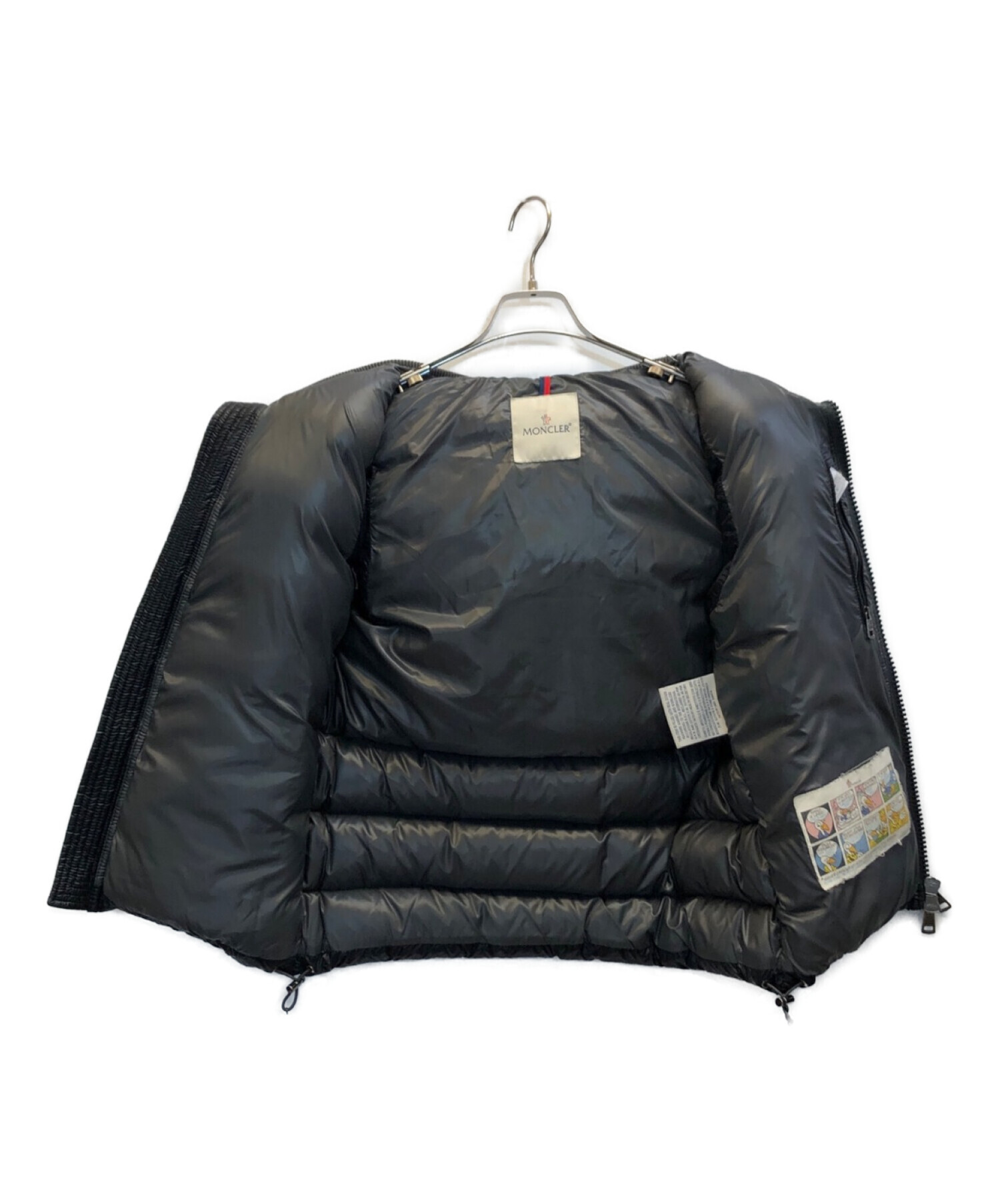 MONCLER (モンクレール) BARTHOLOME GILET バルトロメ ジレ ダウンベスト ブラック サイズ:1