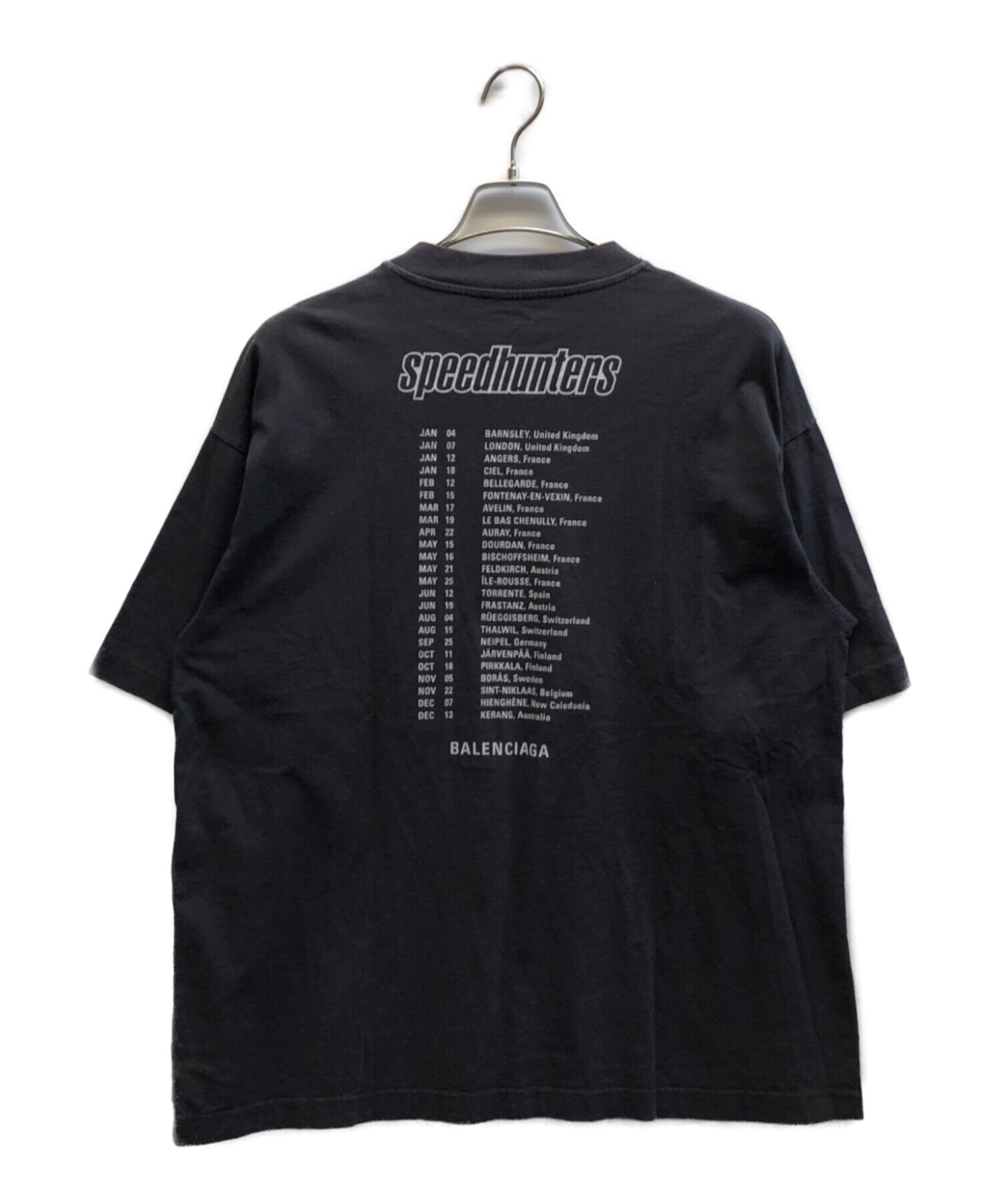 BALENCIAGA (バレンシアガ) Speedhunters T-Shirt グレー サイズ:S