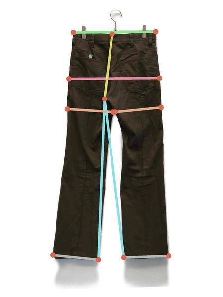 中古・古着通販】TTT MSW (ティー) 21SS NEW STANDARD PANTS ブラウン サイズ:S｜ブランド・古着通販  トレファク公式【TREFAC FASHION】スマホサイト