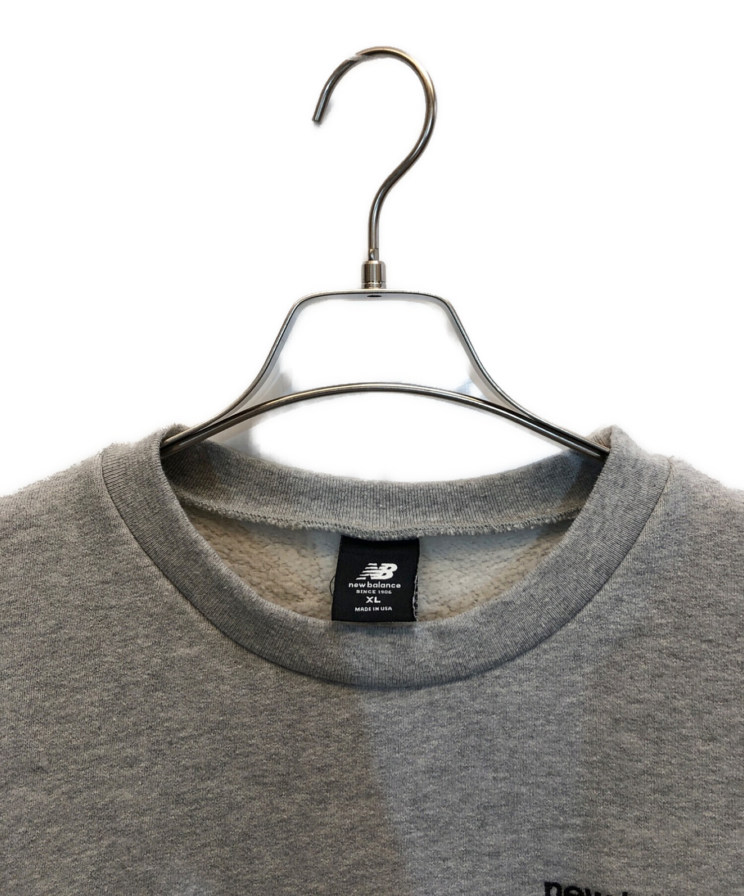 WTAPS (ダブルタップス) NEW BALANCE (ニューバランス) ACADEMY CREW NECK スウェット グレー サイズ:XL