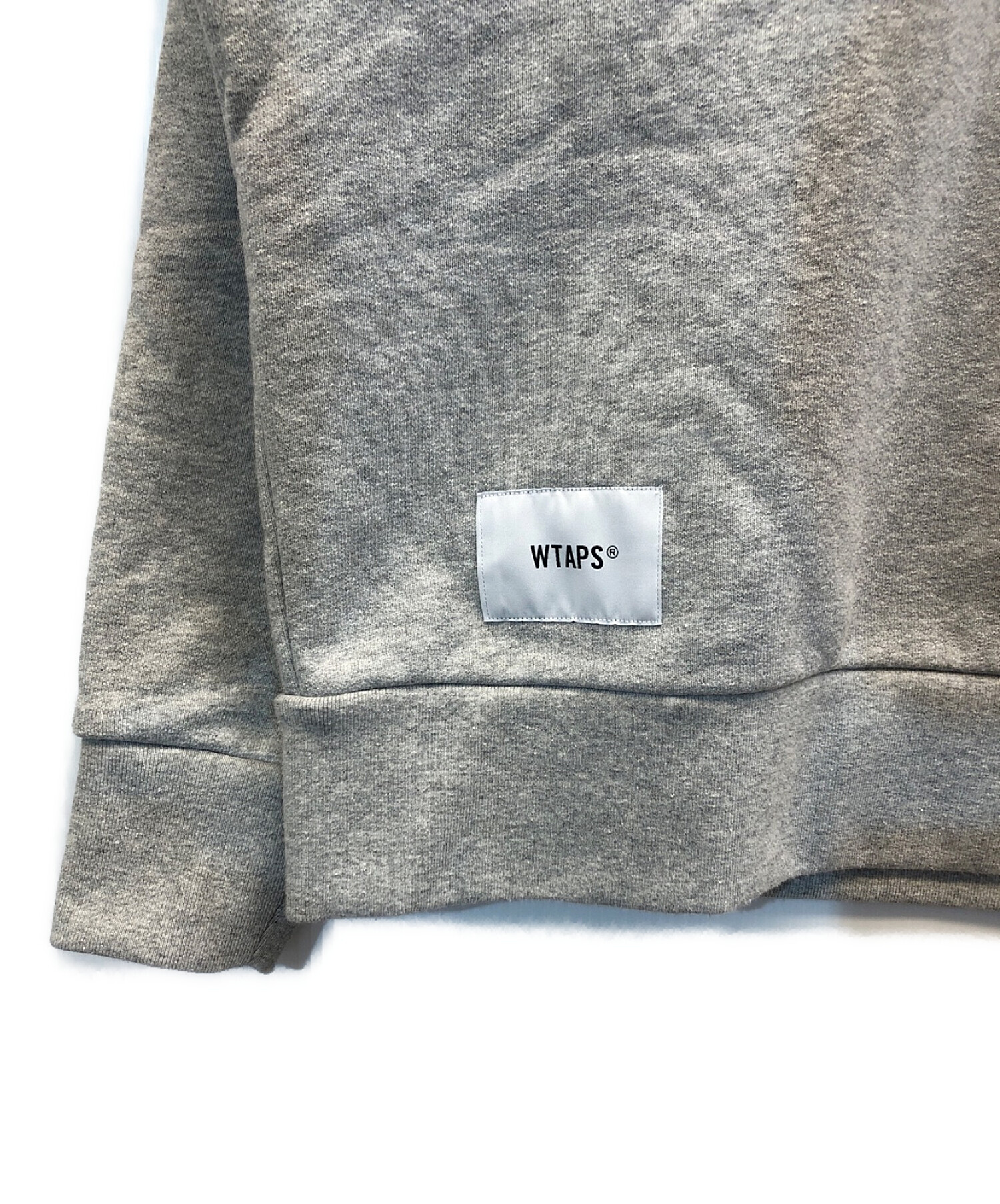 WTAPS (ダブルタップス) NEW BALANCE (ニューバランス) ACADEMY CREW NECK スウェット グレー サイズ:XL