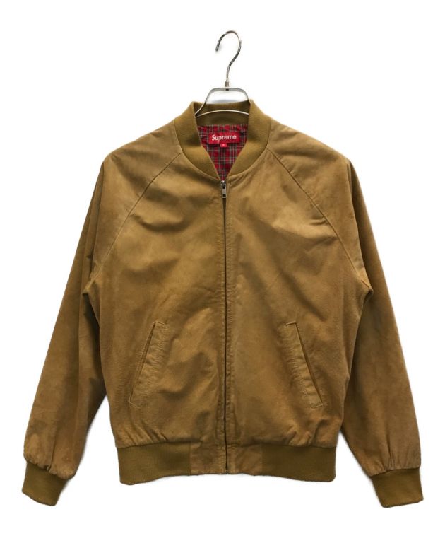 中古・古着通販】SUPREME (シュプリーム) 12SS Suede Bomber Jacket エード ボンバージャケット ブラウン  サイズ:S｜ブランド・古着通販 トレファク公式【TREFAC FASHION】スマホサイト