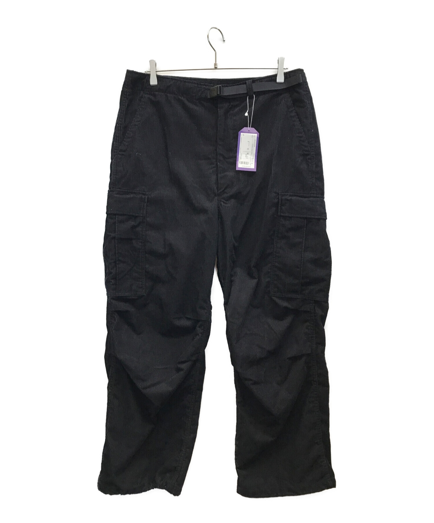 THE NORTHFACE PURPLELABEL (ザ・ノースフェイス パープルレーベル) Corduroy Cargo Pants  コーデュロイカーゴパンツ ネイビー サイズ:34 未使用品