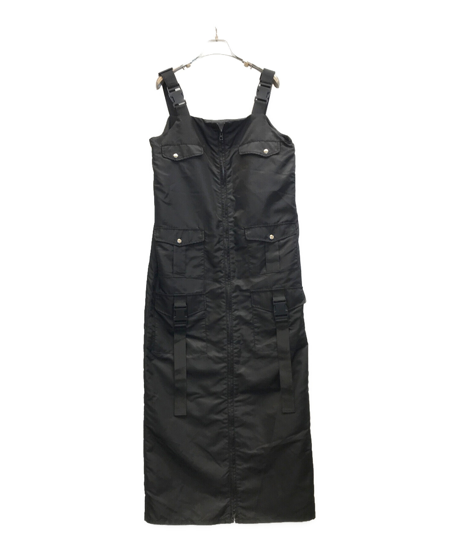 Ameri (アメリ) MILITARY WORK I LINE DRESS ブラック サイズ:M 未使用品