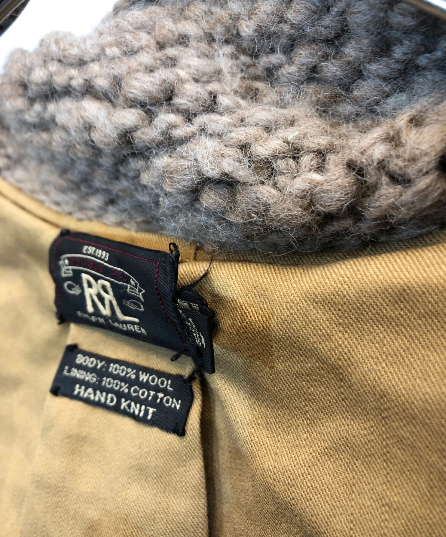 中古・古着通販】RRL (ダブルアールエル) ネイティブ柄フード付き