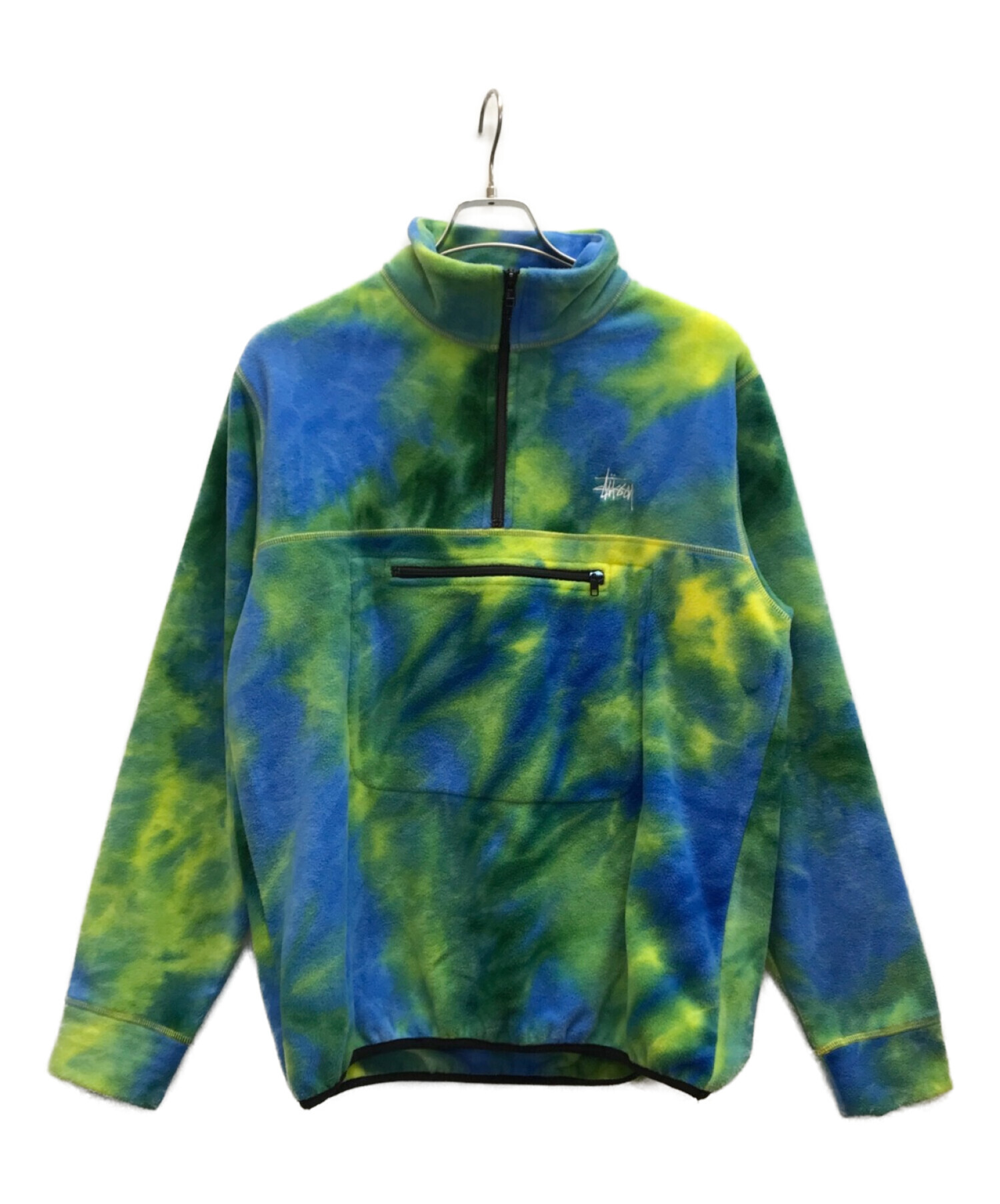 stussy (ステューシー) Polar Fleece Mock Neck ブルー サイズ:M