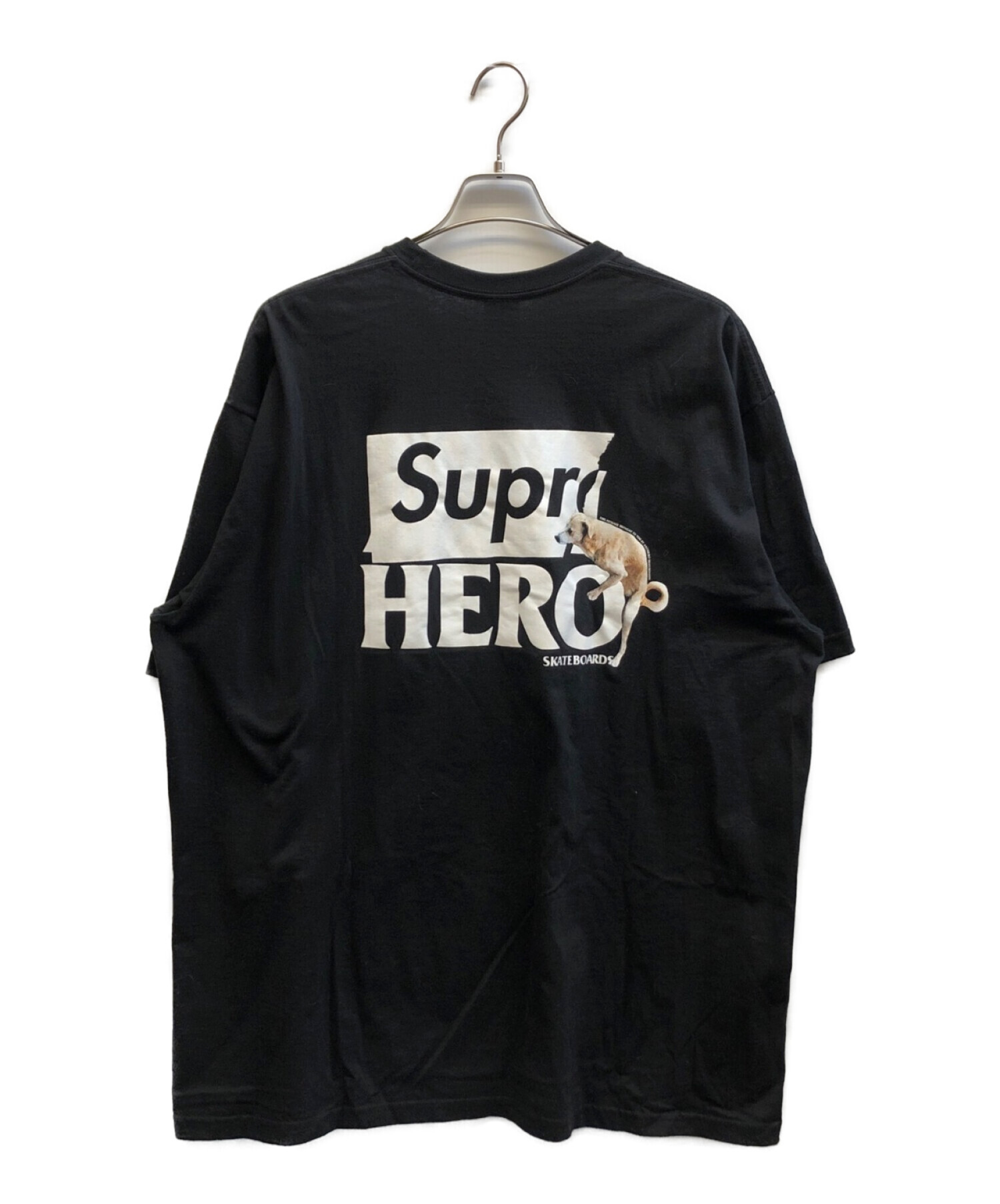 SUPREME (シュプリーム) 22ss ANTIHERO Dog Tee ブラック サイズ:XXL