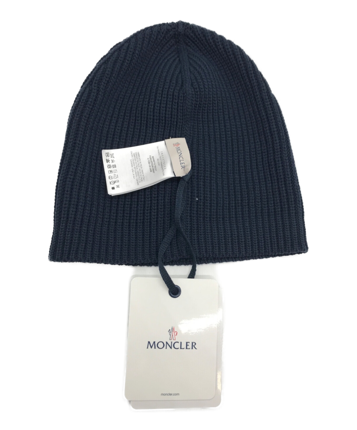 中古・古着通販】MONCLER (モンクレール) BERRETTO TRICOT ネイビー 未