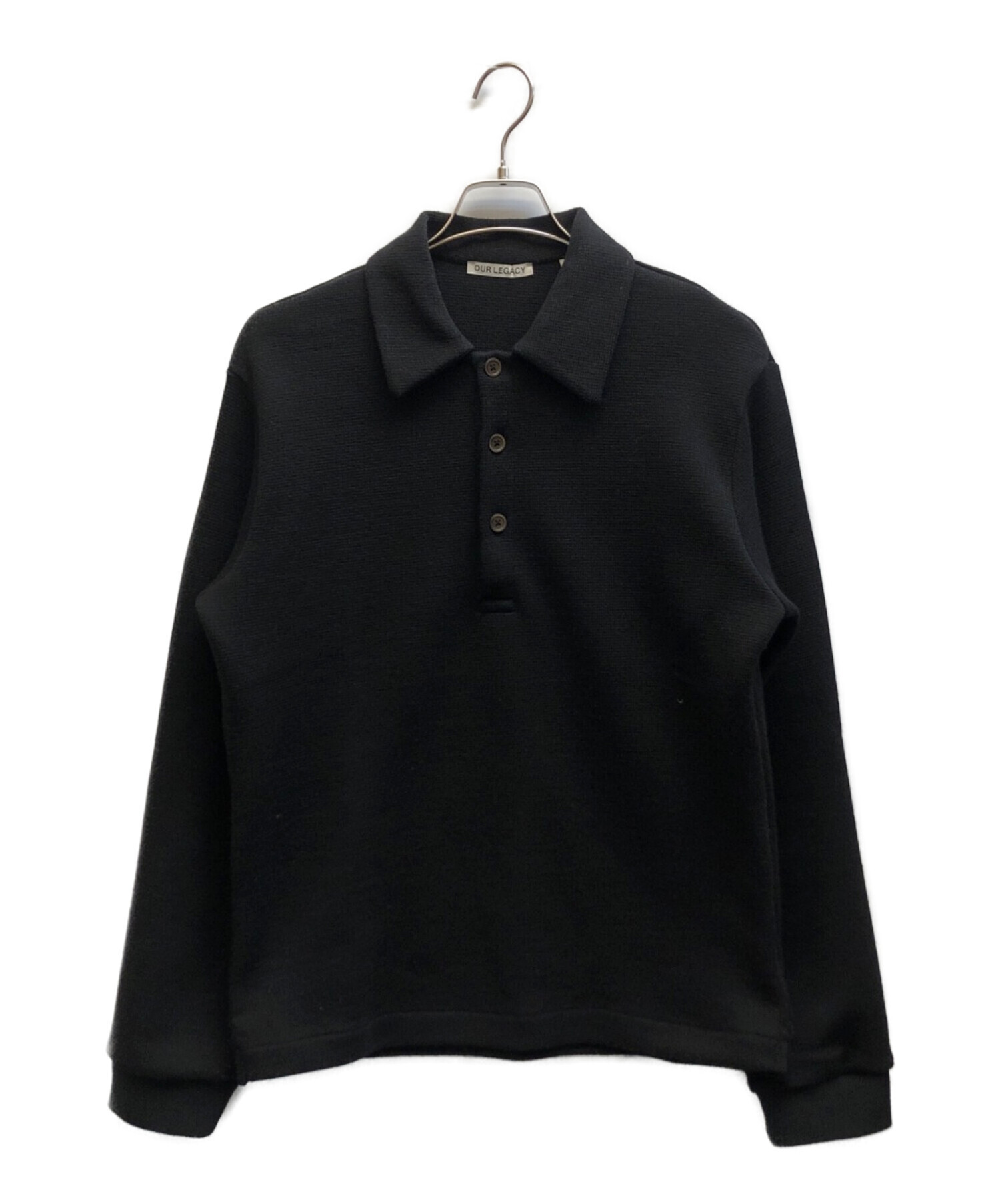 OUR LEGACY (アワーレガシー) LE PIQUET Black Pseudo Knit ブラック サイズ:44