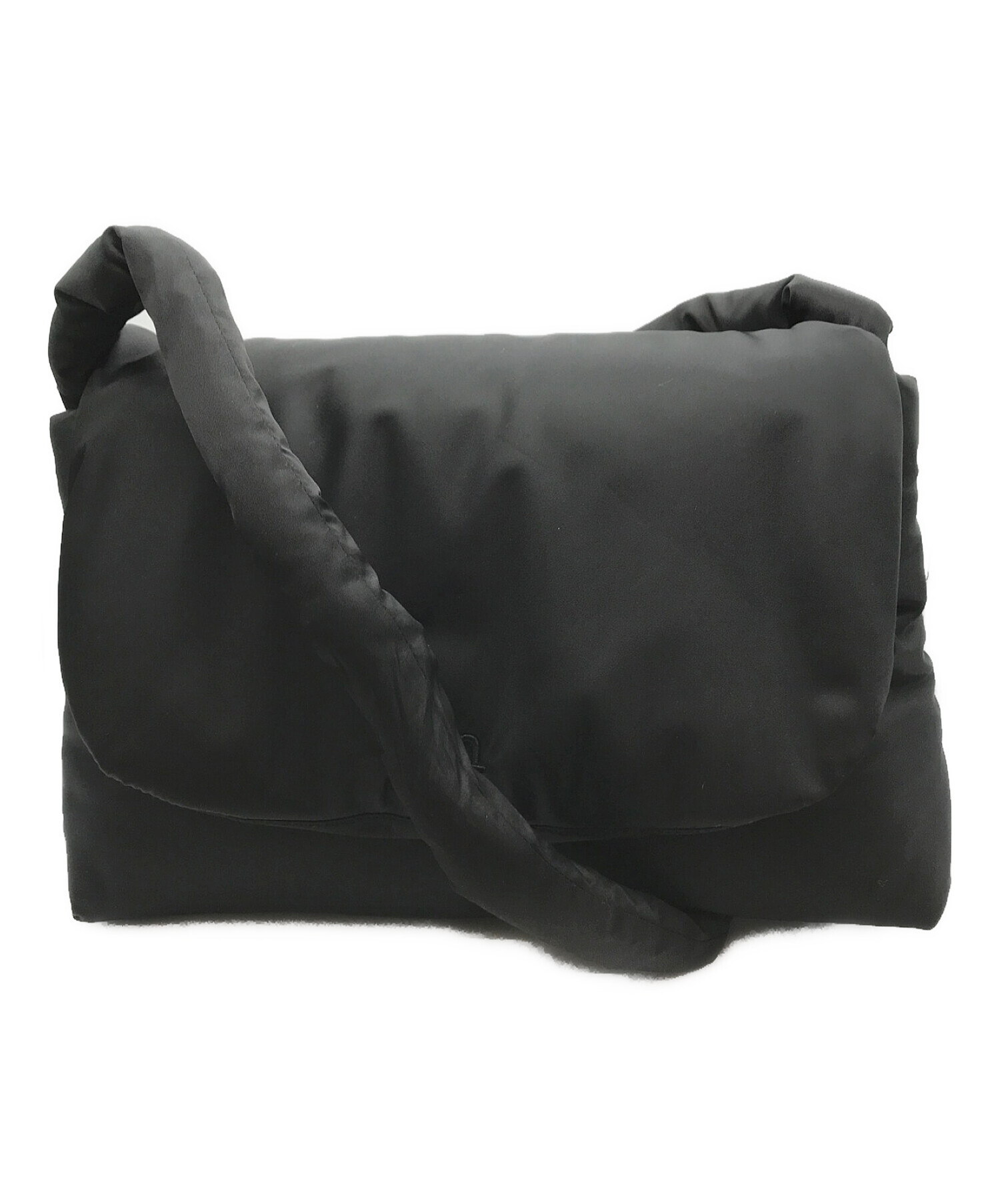 marimekko (マリメッコ) Messenger Pillow Solid ショルダーバッグ ブラック