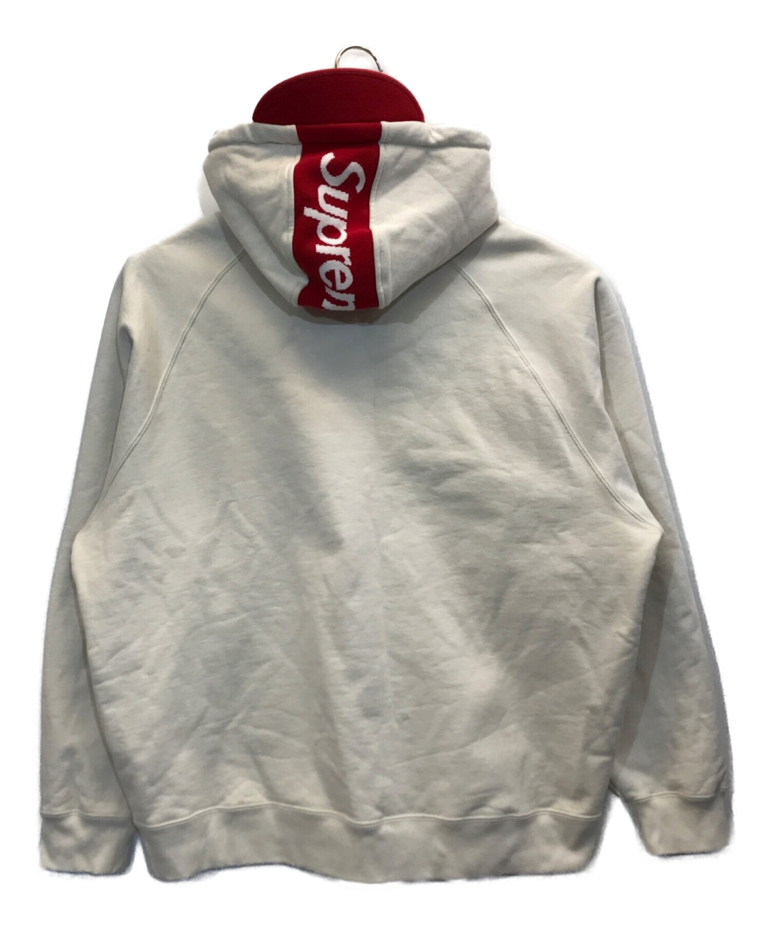 中古・古着通販】SUPREME (シュプリーム) Brim Zip Up Hooded Sweatshirt ホワイト サイズ:XL｜ブランド・古着通販  トレファク公式【TREFAC FASHION】スマホサイト