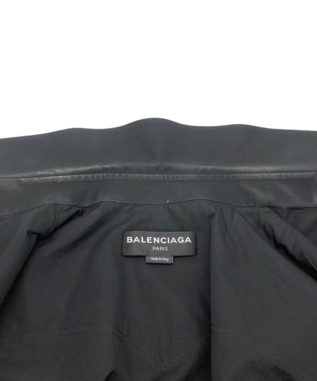 BALENCIAGA (バレンシアガ) ウエスタンショートスリーブシャツ ブラック サイズ:M