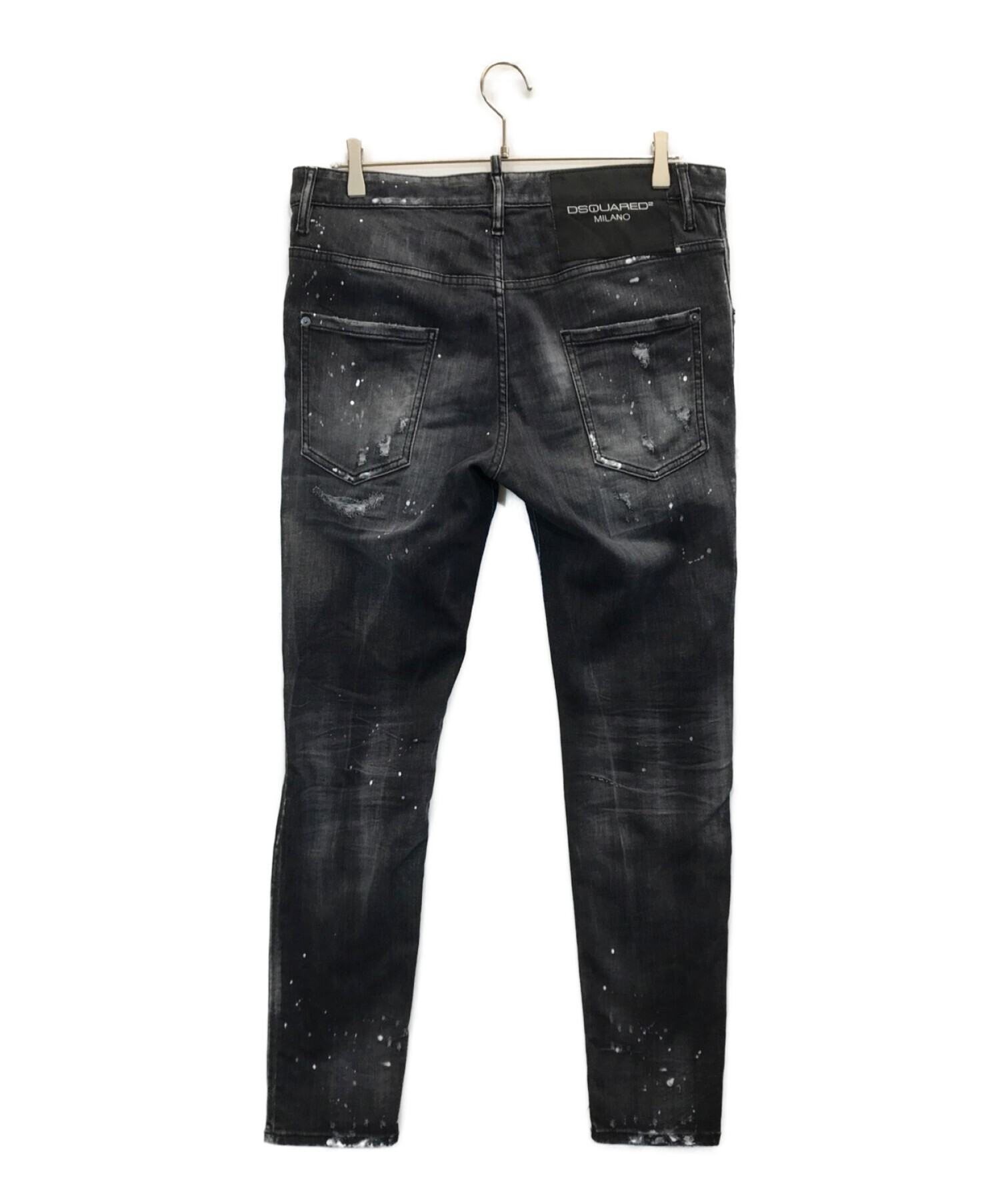 中古・古着通販】DSQUARED2 (ディースクエアード) Super Twinky Jean ブラック サイズ:50｜ブランド・古着通販  トレファク公式【TREFAC FASHION】スマホサイト