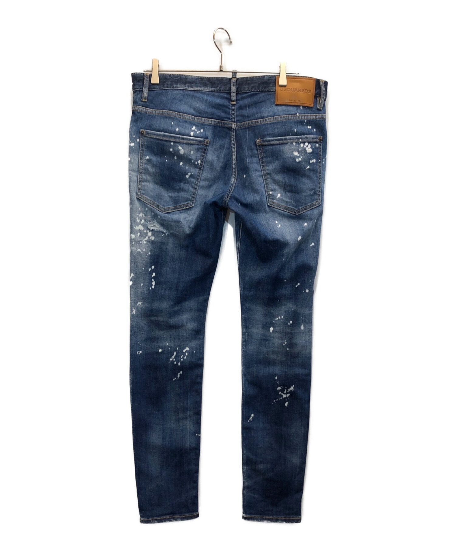 DSQUARED2 (ディースクエアード) 22SS SUPER TWINKY JEANS インディゴ サイズ:50