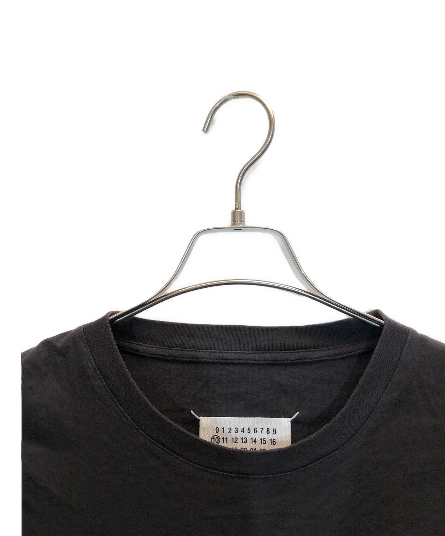 Maison Margiela (メゾンマルジェラ) ステレオタイプパッチTシャツ ブラック サイズ:46