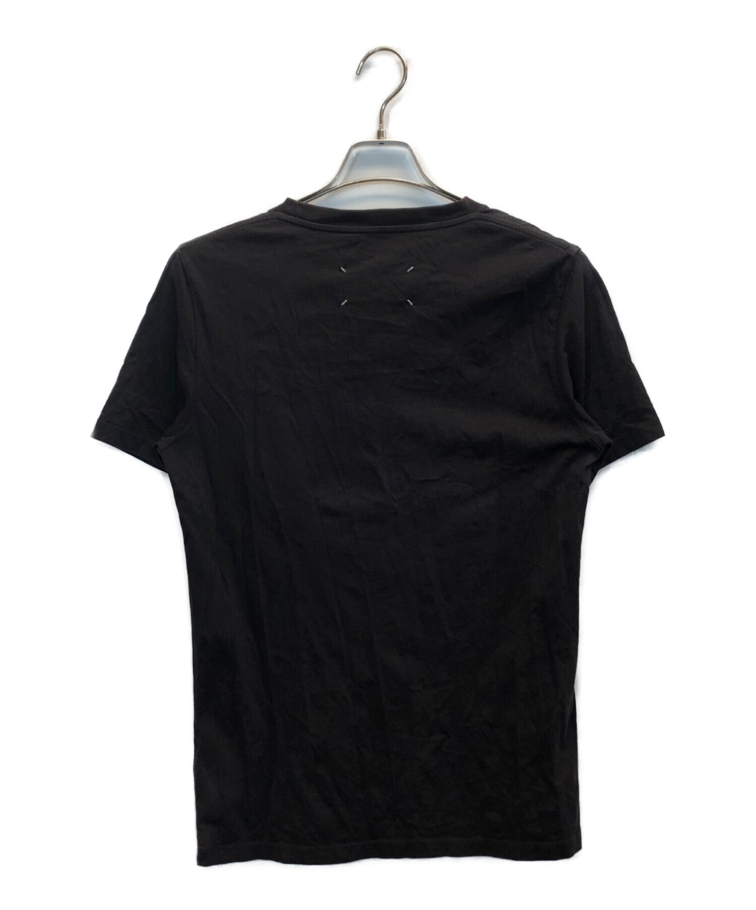 Maison Margiela (メゾンマルジェラ) ステレオタイプパッチTシャツ ブラック サイズ:46
