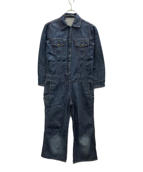 【中古・古着通販】EVISU (エビス) デニム つなぎ オールインワン インディゴ サイズ:M｜ブランド・古着通販 トレファク公式【TREFAC  FASHION】スマホサイト