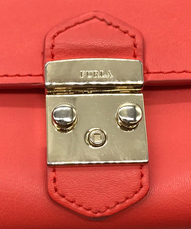 中古・古着通販】FURLA (フルラ) メトロポリス ファスナー付長財布 