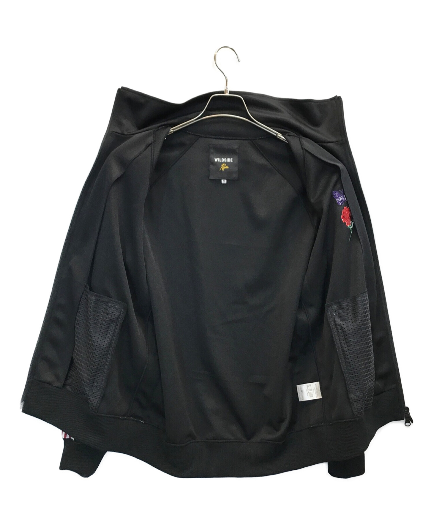 Needles (ニードルズ) WILDSIDE YOHJI YAMAMOTO (ワイルドサイド ヨウジ ヤマモト) TRACK JACKET  ブラック サイズ:M